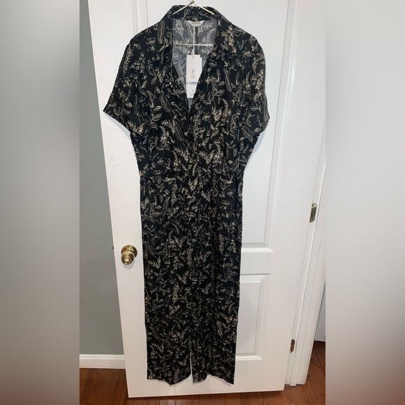 New! Thakoon Botanical Printed Cotton & Silk Utility Jumpsuit Size XL NWT! ✨ - Picture 6 of 14